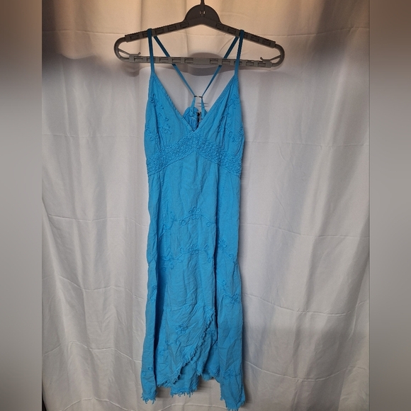 Blue Midi Dress - Picture 1 of 8